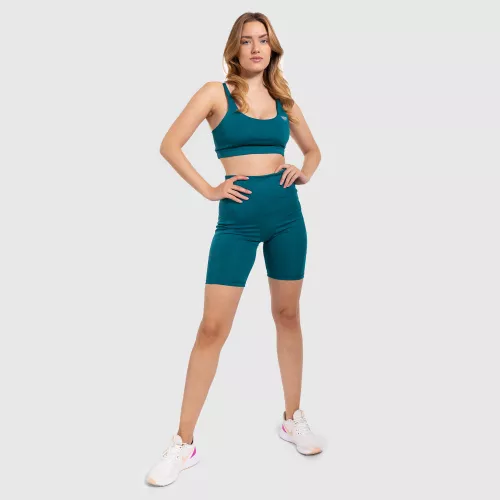 Női rövidnadrág Iron Aesthetics Pocket, smaragd