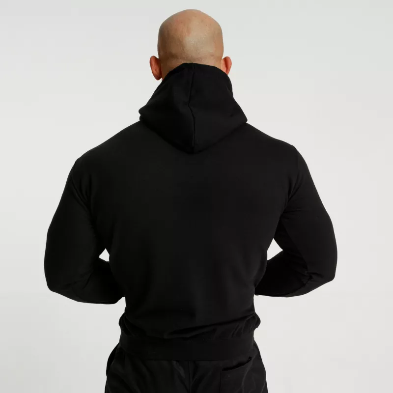 Fitness pulóver cipzár nélkül Iron Aesthetics Unbroken, fekete-3