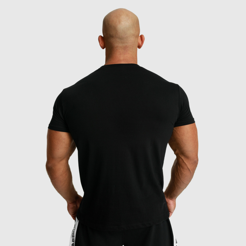 Férfi fitness póló Iron Aesthetics Unbroken, fekete-4