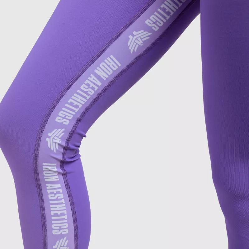 Női leggings Iron Aesthetics Te Tape, lila-3