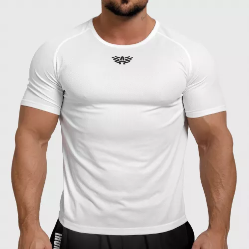 Férfi funkcionális póló Iron Aesthetics Performance, fehér