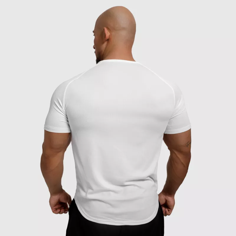 Férfi funkcionális póló Iron Aesthetics Performance, fehér-4