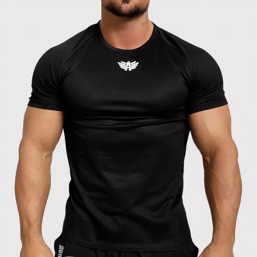 Férfi funkcionális póló Iron Aesthetics Performance, fekete