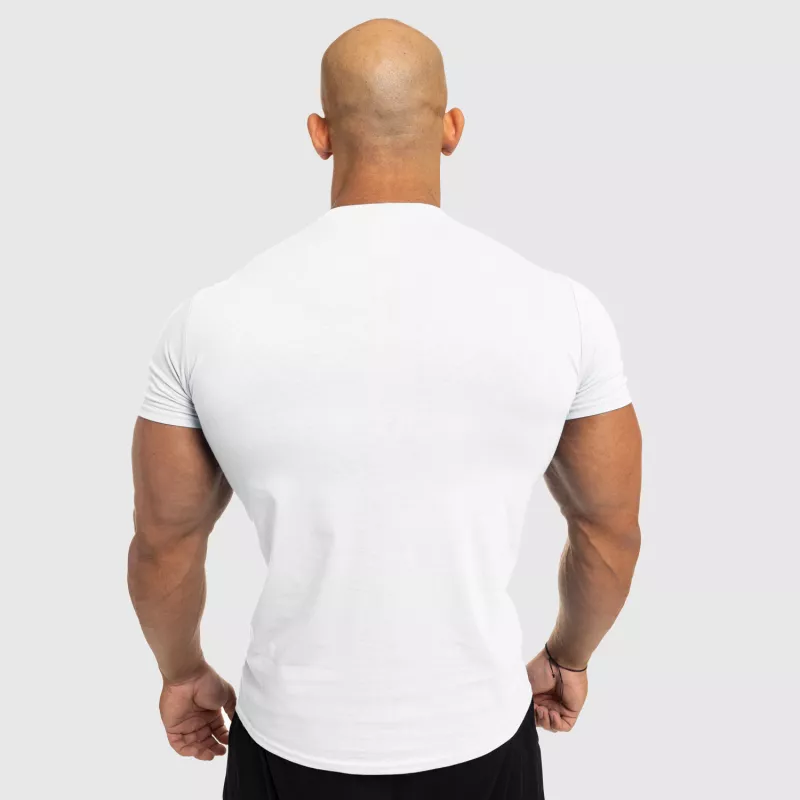 Férfi fitness póló Iron Aesthetics Splash, fehér-3