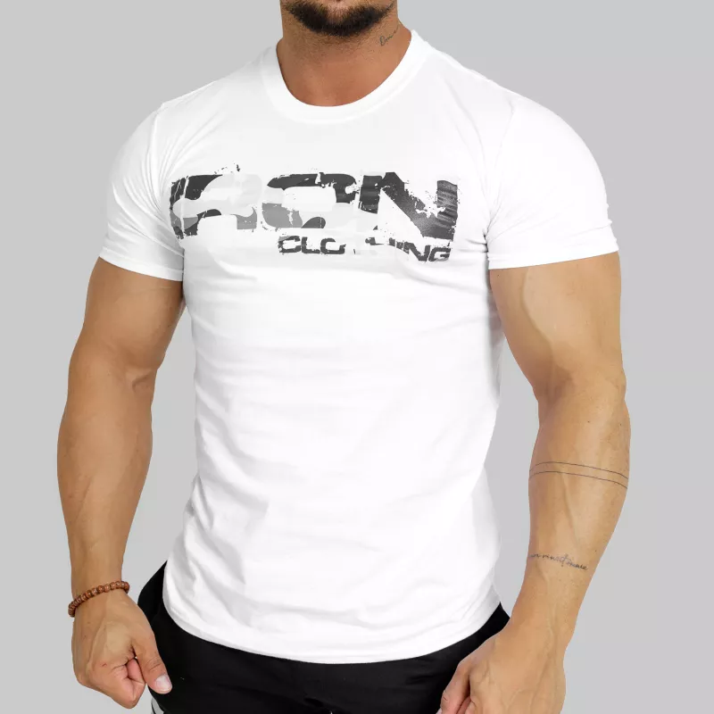 UltraSoft póló Iron Camo Style, fehér-1