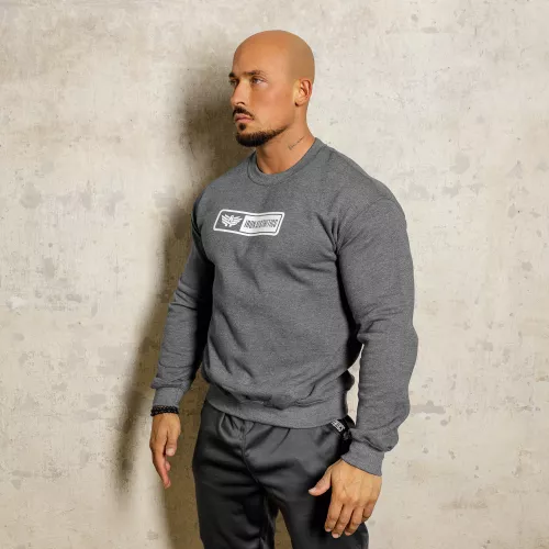 Férfi fitness pulóver Iron Aesthetics Heavy, sötétkék