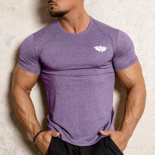 Férfi funkcionális póló Iron Aesthetics Athletic, lila