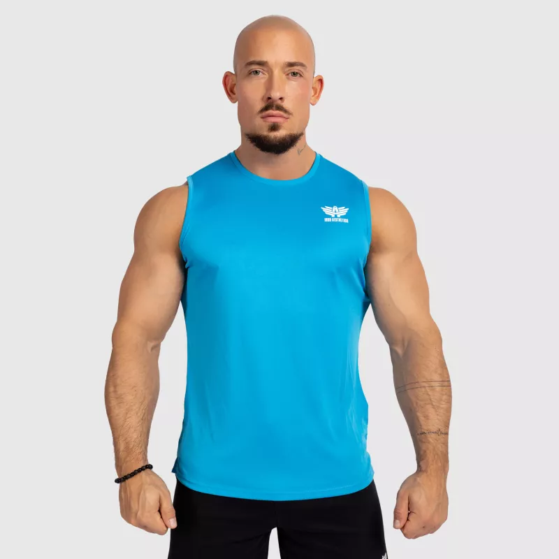 Férfi fitness atléta Iron Aesthetics Smooth, kék-5