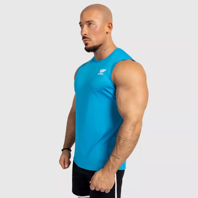 Férfi fitness atléta Iron Aesthetics Smooth, kék-3