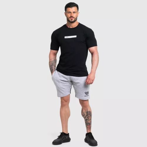 Férfi fitness póló Iron Aesthetics Renon, fekete