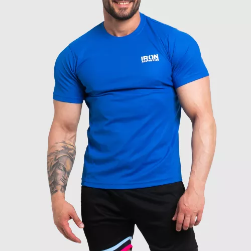 Férfi funkcionális póló Iron Aesthetics Super Cool, kék