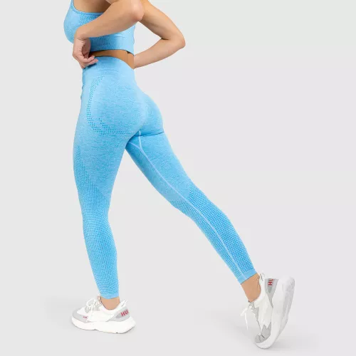 Varrás nélküli leggings Iron Aesthetics Seamless Spots, kék