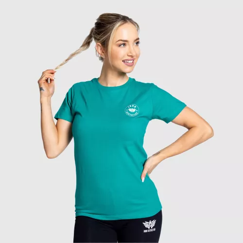 Női póló Iron Aesthetics Loop, zöld