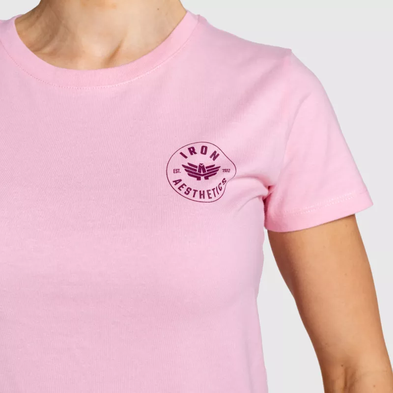 Női póló Iron Aesthetics Loop, rózsaszín-2