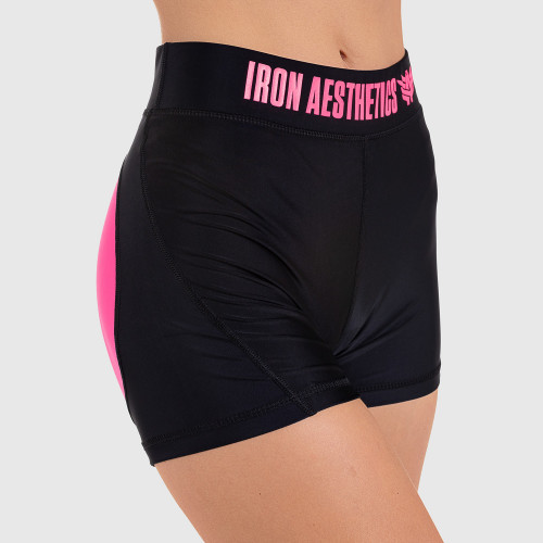 Női rövidnadrág HEART - Iron Aesthetics, rózsaszín