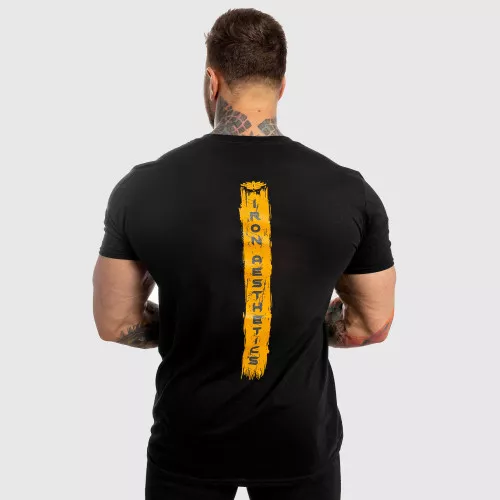 Férfi fitness póló Iron Aesthetics Force, fekete