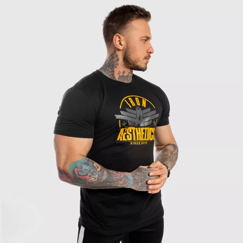 Férfi fitness póló Iron Aesthetics Force, fekete-9