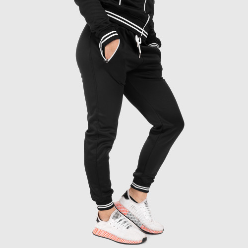 Női fitness melegítő nadrág Iron Aesthetics Original, fekete