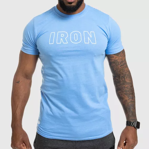 Férfi fitness póló IRON, kék