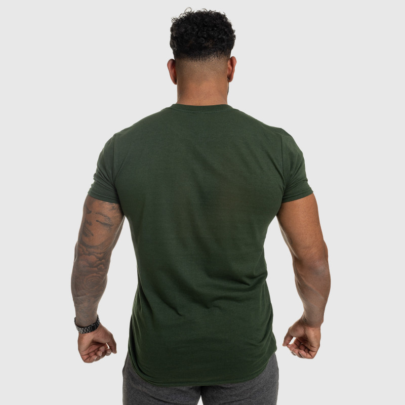 Férfi fitness póló IRON, zöld-2