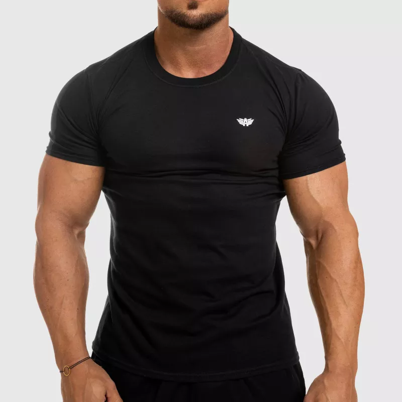 Férfi fitness póló Iron Aesthetics Standard, fekete-1