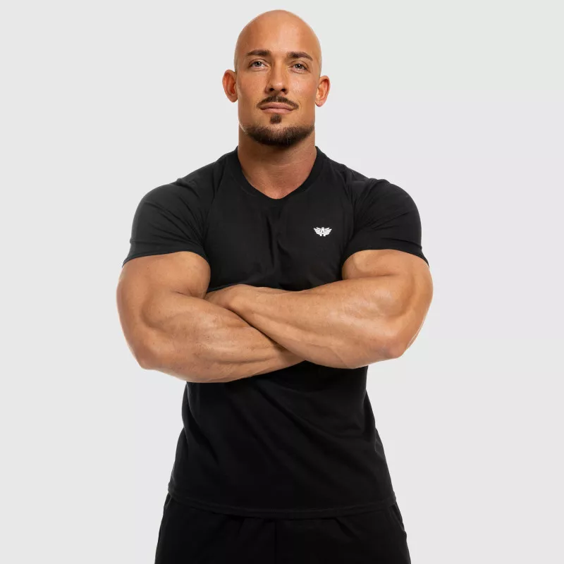 Férfi fitness póló Iron Aesthetics Standard, fekete-7