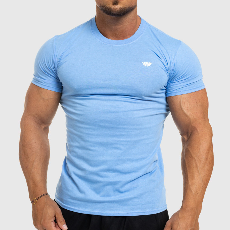 Férfi fitness póló Iron Aesthetics Standard, kék-1