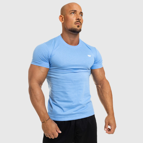 Férfi fitness póló Iron Aesthetics Standard, kék
