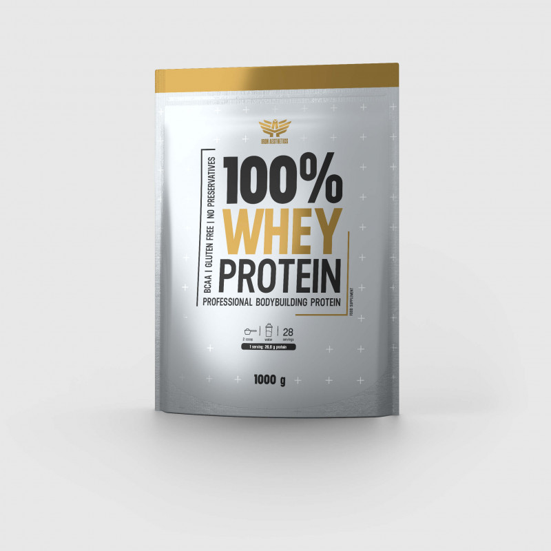 100% Whey protein 1000 g - Iron Aesthetics-1