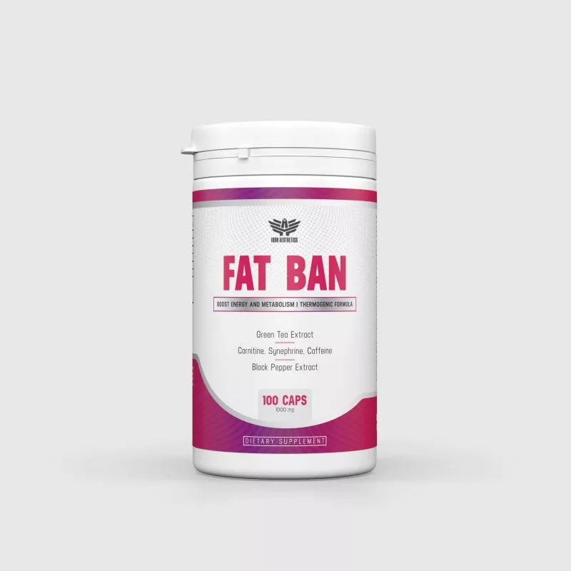 Fat Ban zsírégető 100 kapsz - Iron Aesthetics-1