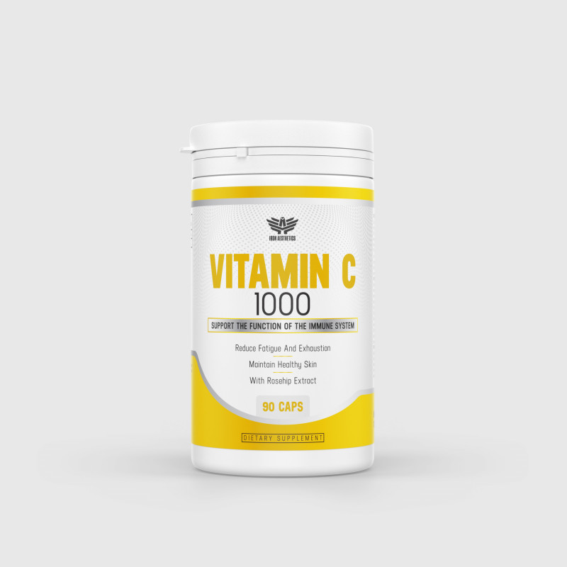 C-vitamin 1000 mg 90 kapsz - Iron Aesthetics-1