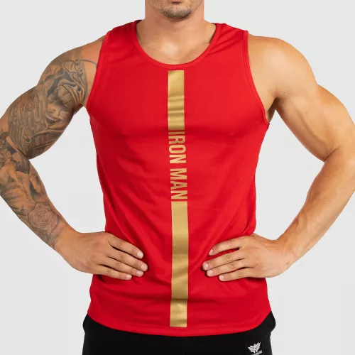 Férfi fitness ATLÉTA Iron Aesthetics Iron Man, red&gold
