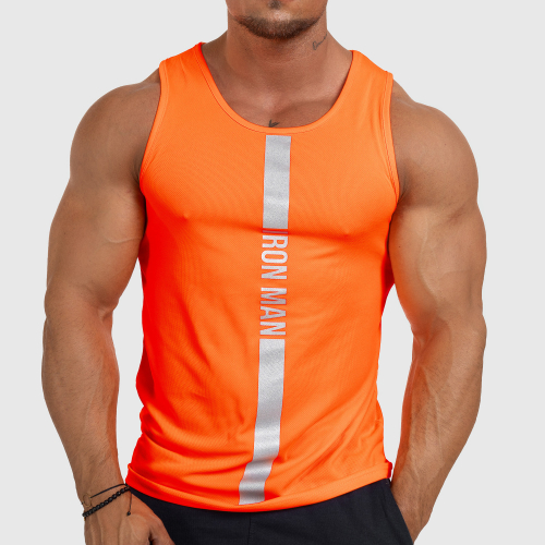 Férfi fitness ATLÉTA Iron Aesthetics Iron Man, Neon Orange