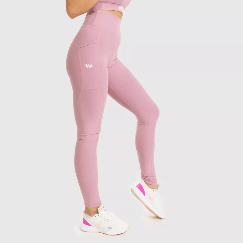 Női leggings POCKET- Iron Aesthetics, lilac-6